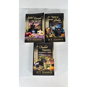 Bewitched by Chocolate Mysteries Books 7–9 H.Y. Hanna Cozy Mystery Set